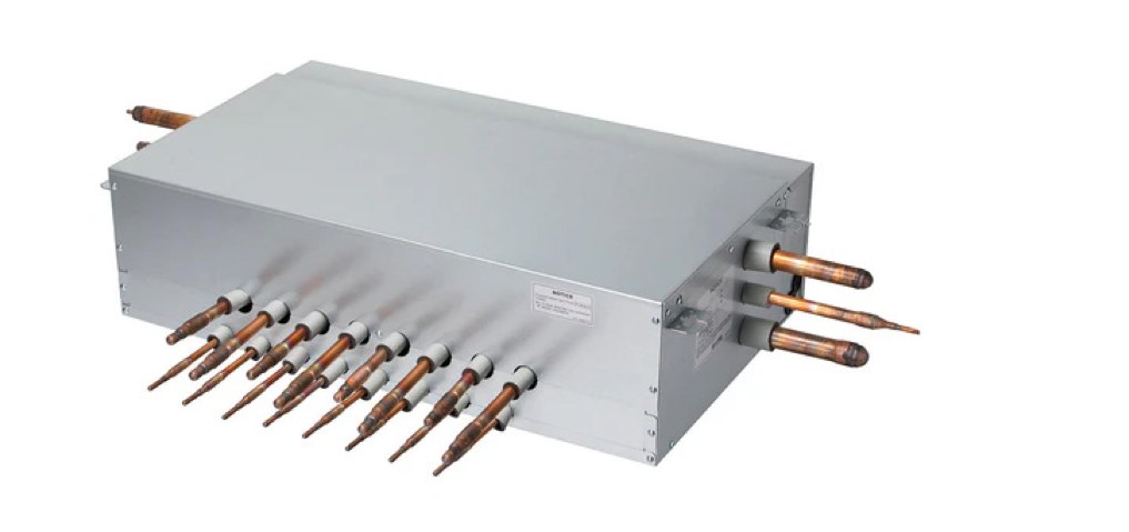 The EasyRoots 8-port heat recovery box